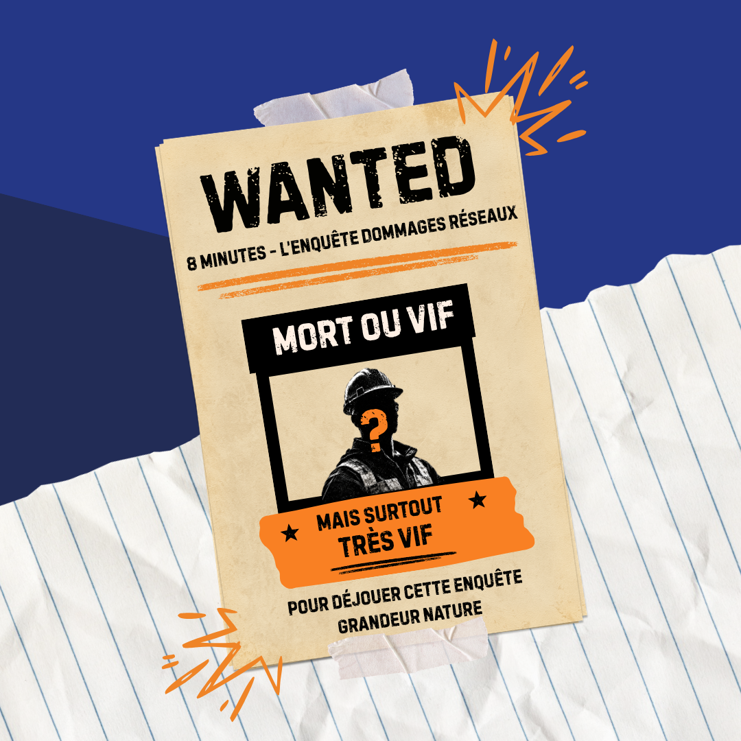 Affiche session pilote enquête dommages réseaux EOS